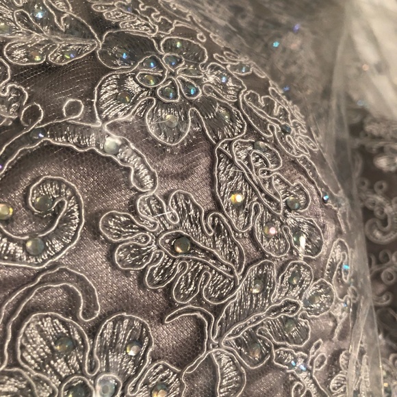 Silver Short “Cocktail” Dress - Picture 2 of 8